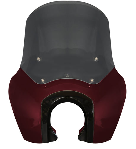 OG Harley-Davidson Softail Low Rider S Complete T-Sport Fairing Kit - Midnight Crimson - Original Garage Moto