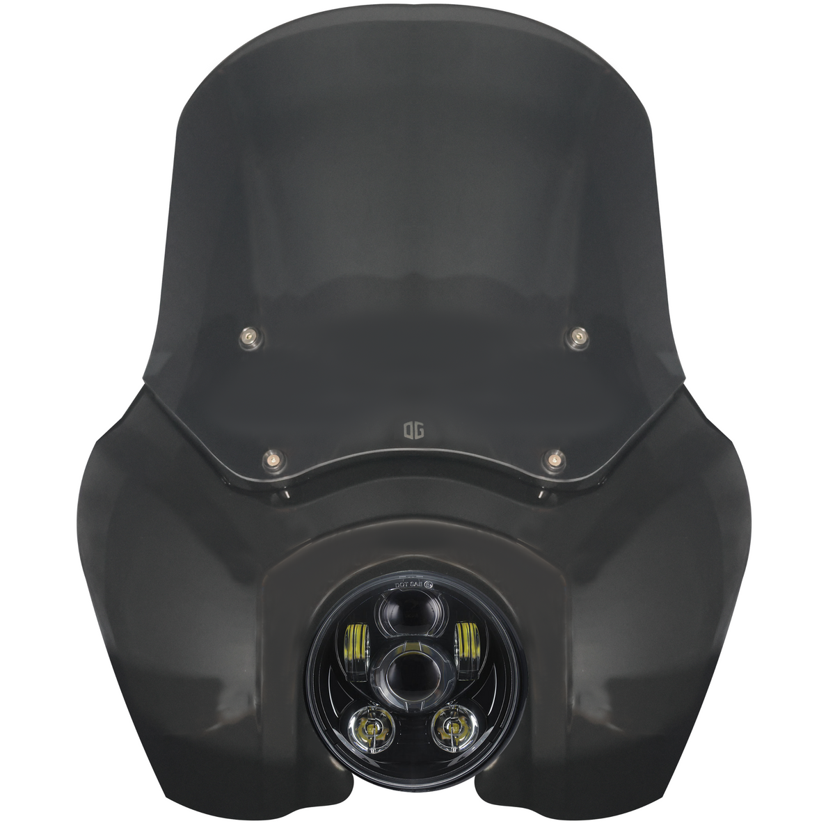 Original Garage Moto Gen 2 T-Sport fairing with 5.75'' OG Projector LED Headlight - Black