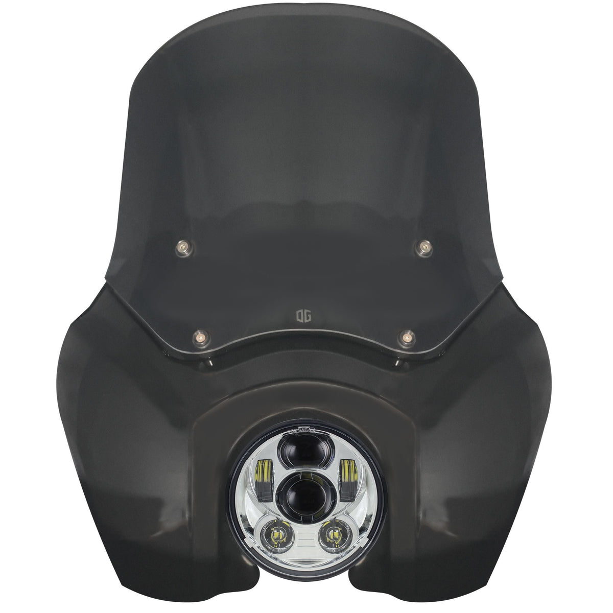 Original Garage Moto Gen 2 T-Sport fairing with 5.75'' OG Projector LED Headlight - Chrome