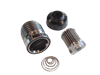 Tab Performance 4" B.A.M. Stick Slip-On Mufflers | Black - Black Straight Tips, Zombie Baffles 121-2295-B2-Z