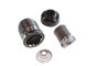 Tab Performance 50 Cal (5") Slip-On Mufflers | Chrome - 2017-Up, No Tips, No Baffles 121-1299-2017-UP-N-NB