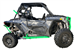 Tab Performance Polaris RZR/General Rock Sliders - 2 Seater - Red 715-2020-RED