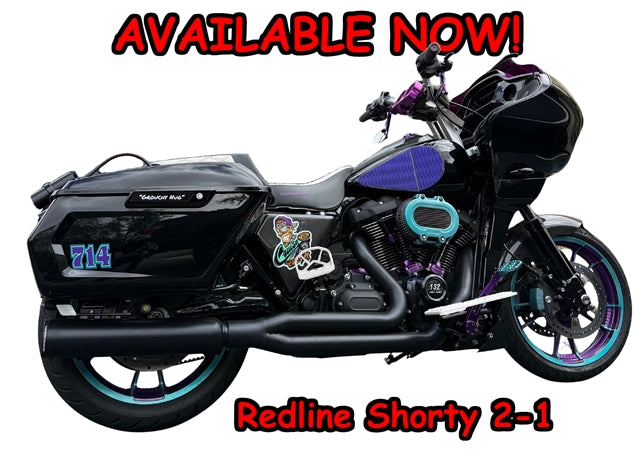 Tab Performance Redline Performance 2-1 Full System HD For Harley Touring 2017-2026