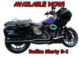 Tab Performance Redline Performance 2-1 Full System HD For Harley Touring 2017-2026