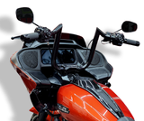 Tab Performance Folsom Prison Handlebars | '24 & Up Road Glide - Black, 11" RG-FOLSOM-BARS-24-BLACK-11