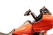 Tab Performance Folsom Prison FlexFitment Handlebars | 1.25" Clamping Area - '15-Up Road Glide/'23-Up RG3, Black, 12" 125-2121