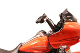 Tab Performance Folsom Prison FlexFitment Handlebars | 1.25" Clamping Area - '15-'17 CVO RG/'22-'23 CVO RG Limited/'17-Up Road King Special & Some Softails, Black, 12" 125-2123
