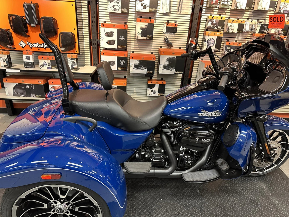 Siouxicide Choppers Road Glide 3 & Freewheeler Excalibur Sissy Bar Black, Tall 22, 1 1/2 In, For Freewheeler Non For Harley Touring 2015-2026
