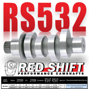 RedShift 532 Cam for Gen 2 M8 121 non VVT CVO ST 413-801