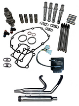 Tab Performance Redline Performance Kit | Milwaukee-Eight Engines - 121, Redline 2-1 System, Black 129-2121