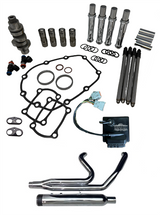 Tab Performance Redline Performance Kit | Milwaukee-Eight Engines - 121, Redline 2-1 System, Chrome REDLINE-PERFORMANCE-KIT-121-REDLINE-2-1-SYSTEM-CHROME