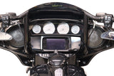Tab Performance Folsom Prison Handlebars | Street/Electra Glide/Tri-Glide - 1995-2024 Electra/Ultra Glide 1995-2023 Street Glide, Black, 12" SG-FOLSOM-BARS-1995-2024-BLACK-12