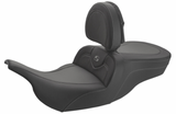 Saddlemen Roadsofa™ Seat W Driver Backrest - 897-07-185BR For Harley Touring 1997-2007