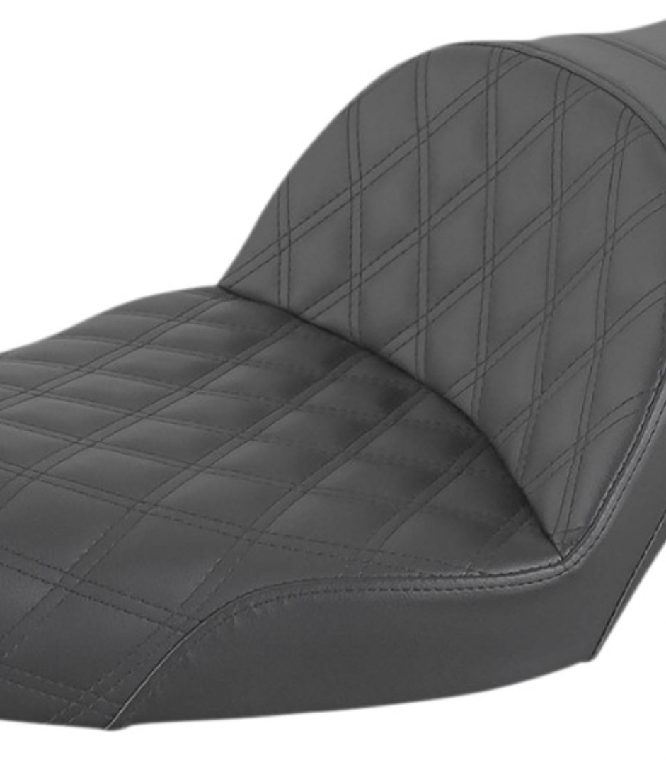 Saddlemen Explorer Lattice Stitch Seat Lattice Stitched - 896-04-029LS For Harley Dyna 1996-2003