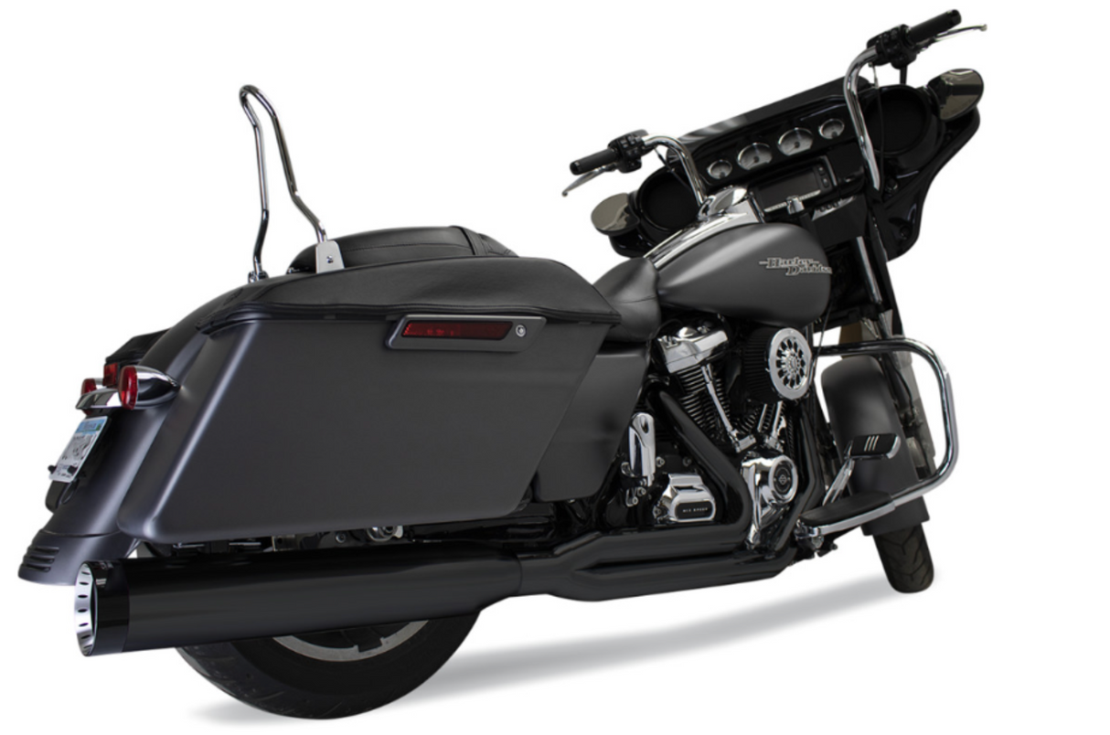 KHROME WERKS 1800-2515 200775 2:1 Outlaw Exhaust System - Black