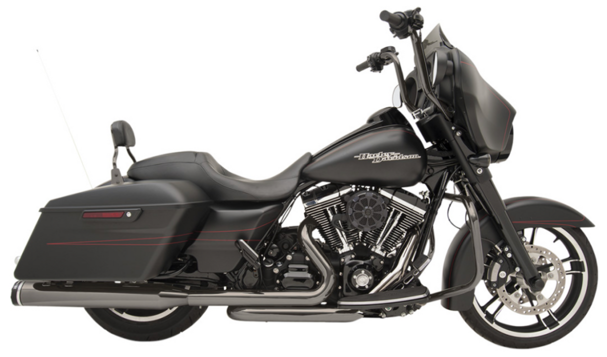 Khrome Werks Dominator Cross-Under Exhaust System - 201830 For Harley Touring 2009-2016