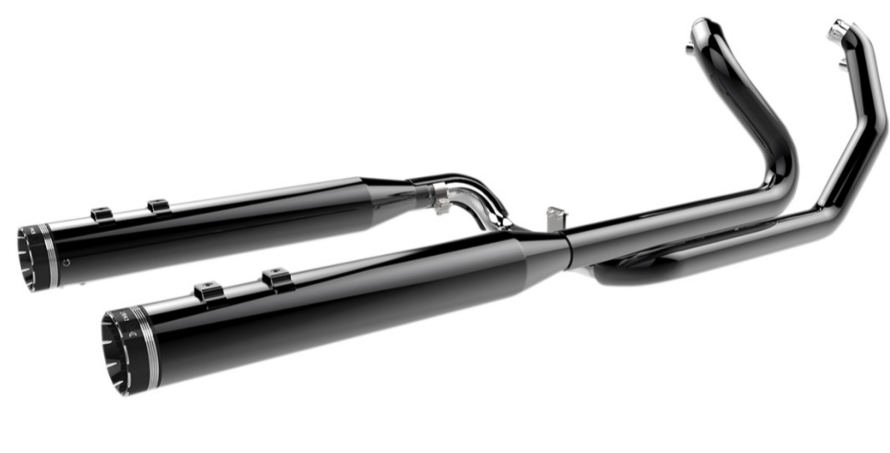 Khrome Werks Dominator Cross-Under Exhaust System - 201830 For Harley Touring 2009-2016