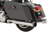Khrome Werks 2-Into-2 Dominator Exhaust System Chrome FL With 4-1/2" Muffler - 200630 For Harley Touring 2009-2016