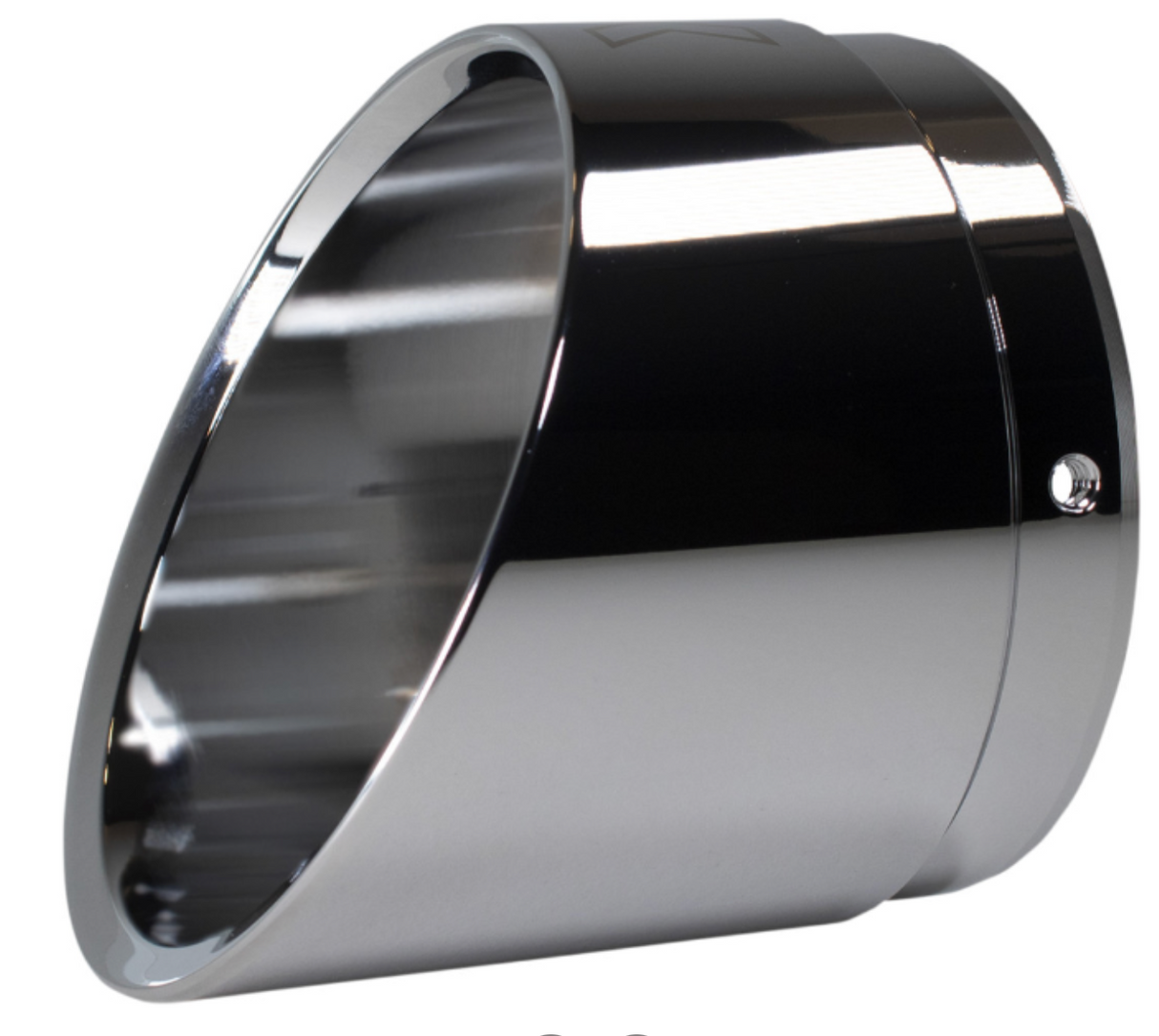 Khrome Werks 4-1/2" HP-Plus® Slip-On Mufflers Chrome Edge - 202660 For Harley Touring 1995-2025