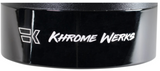 Khrome Werks 4-1/2" HP-Plus® Slip-On Mufflers Chrome With Turbine Touring - 202770 For Harley Touring 2017-2026