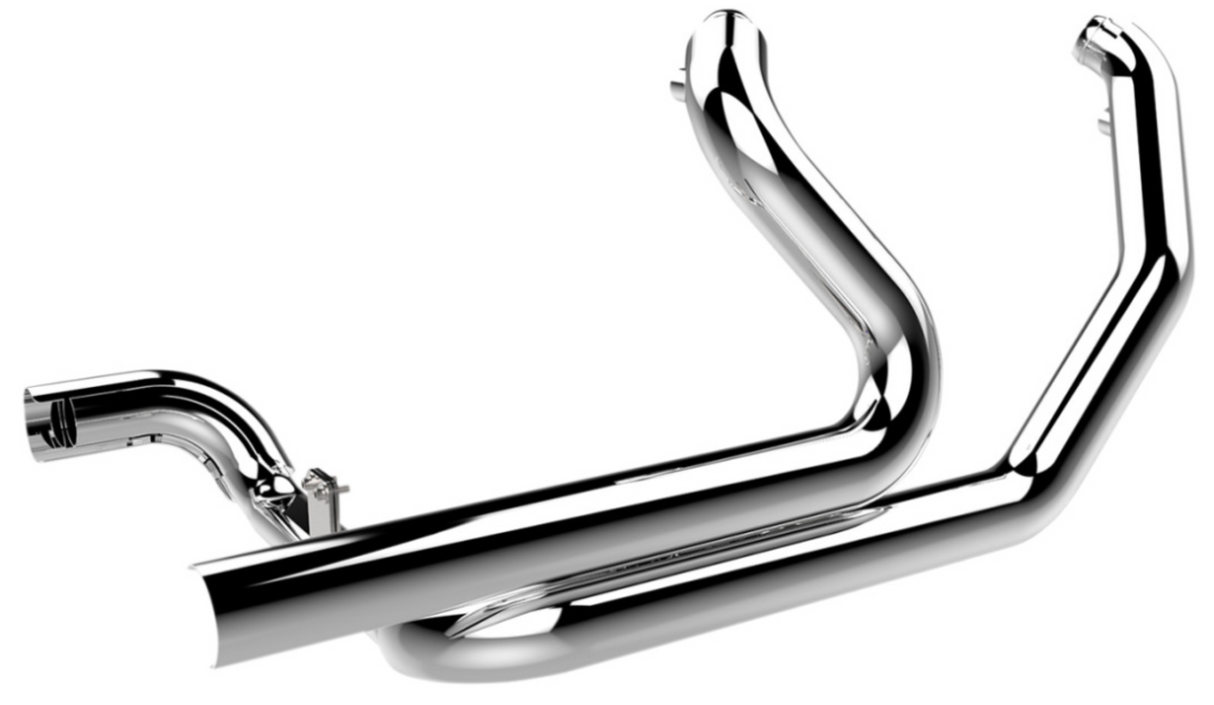 Khrome Werks Aggressor 2-Into-2 Header System - 200670 For Harley Touring 2009-2016