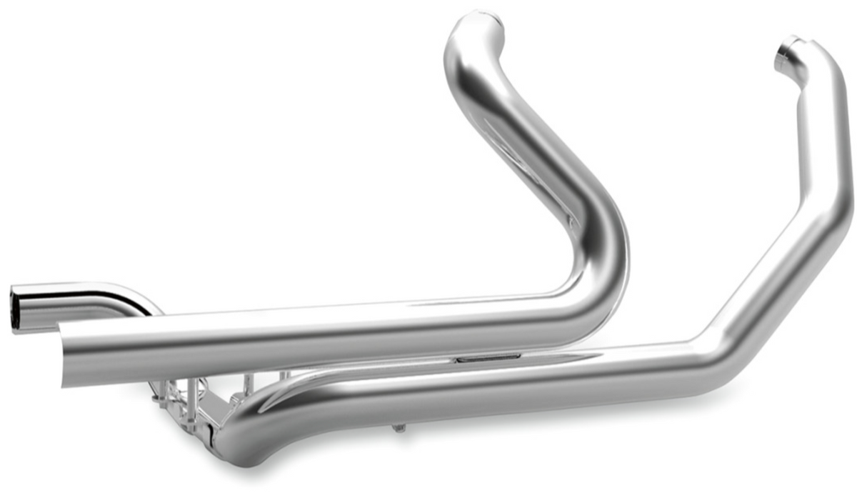 Khrome Werks Aggressor 2-Into-1-Into-2 Header System - 200600B For Harley Touring 1995-2008