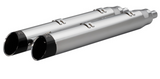 Khrome Werks 4-1/2" War Hammer Mufflers Chrome - 202220 For Indian 2014-2024