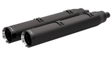 Khrome Werks 4-1/2" War Hammer Mufflers Black - 202225 For Indian 2014-2024