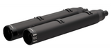 Khrome Werks 4-1/2" War Hammer Mufflers Black - 202225 For Indian 2014-2024