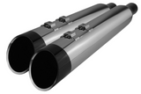 Khrome Werks 4-1/2" HP-Plus® Slip-On Mufflers Chrome With Edge Tip - 202685 For Harley Touring 1995-2025