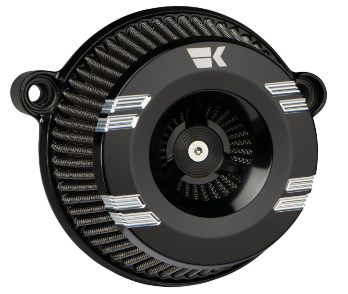 Khrome Werks Instigator Air Cleaner Klassic Black Twin Cam - 250200 For Harley Motorcycles 2008-2017