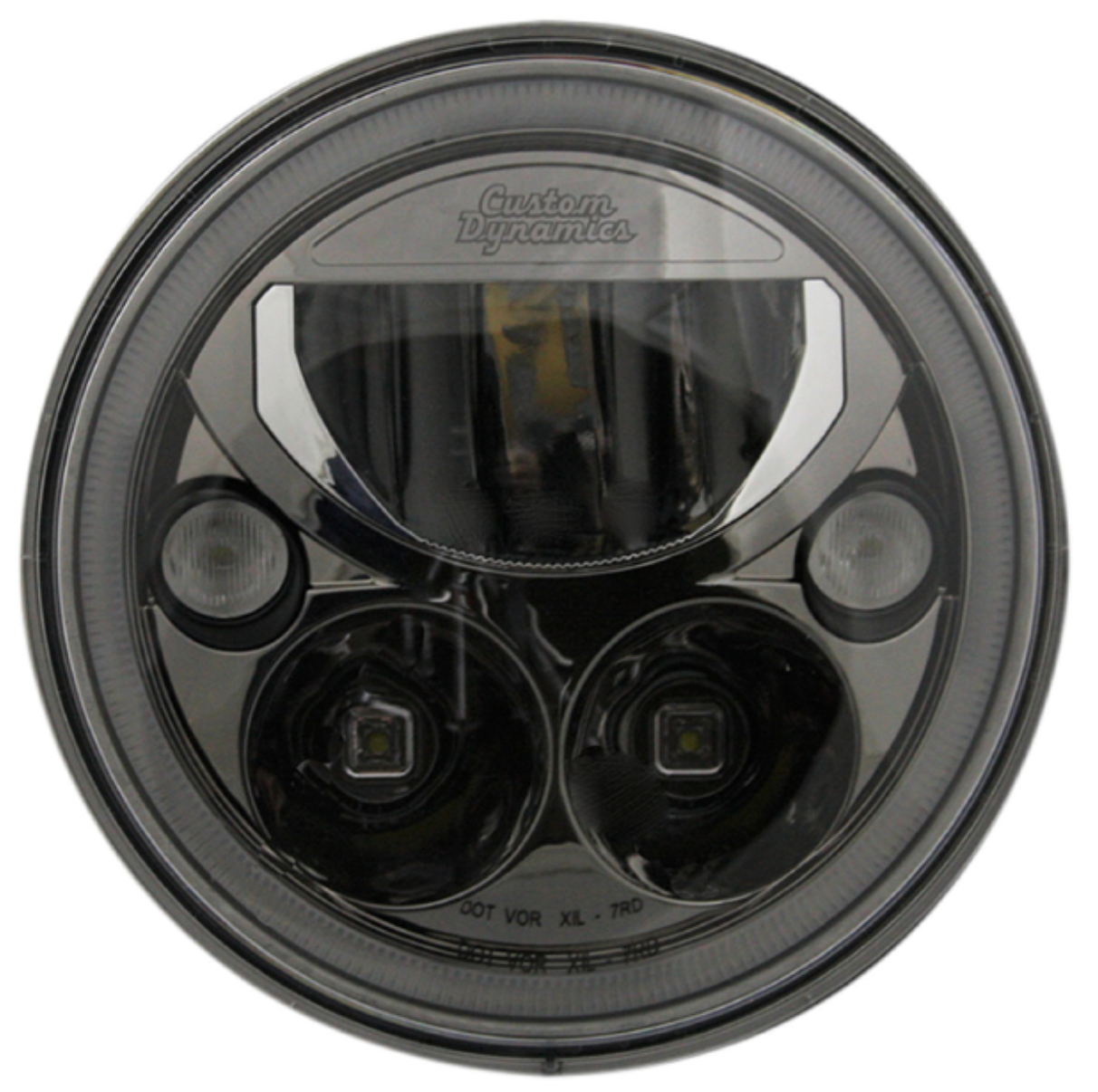 Custom Dynamics TruBEAM® Headlight - CDTB-7-B For Harley Motorcycles 1981-2025