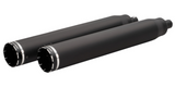 Khrome Werks 4-1/2" War Hammer Mufflers Black - 202235 For Indian 2014-2022