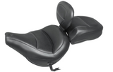 Mustang Max Profile Passenger Touring Seat Black Original Stitch Flhc Flde - 79331 For Harley Softail 2018-2021