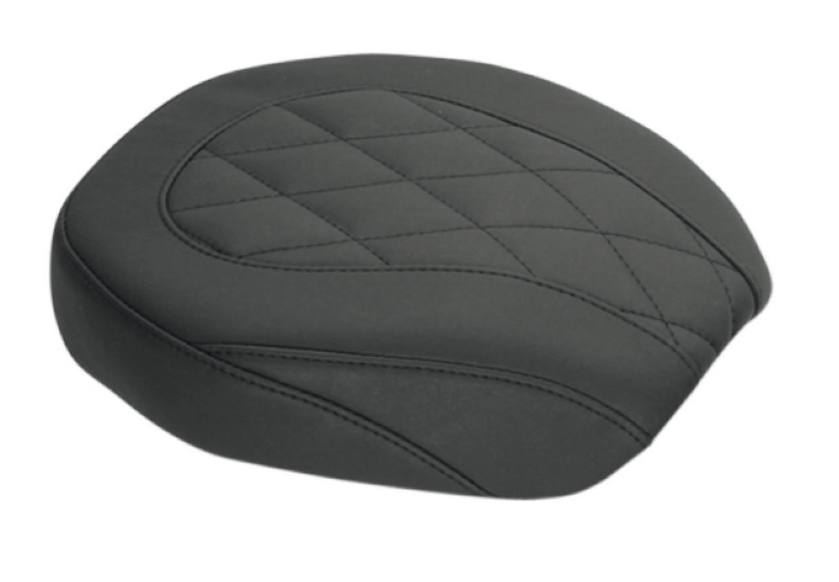 Mustang Wide Tripper™ Seat Diamond Black - 76705 For Harley Motorcycles 2006-2017
