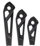 Kodlin USA Fastback Risers 10" Black - K55121 For Harley Softail 2018-2024
