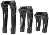 Kodlin USA Fastback Risers 10" Black - K55121 For Harley Softail 2018-2024