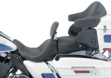 Mustang Lowdown™ 2-Up Seat Plain - 79703 For Harley Touring 2008-2025