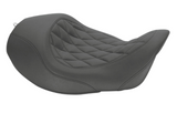 Mustang Wide Tripper™ Seat Diamond Black - 76710 For Harley Motorcycles 2006-2017