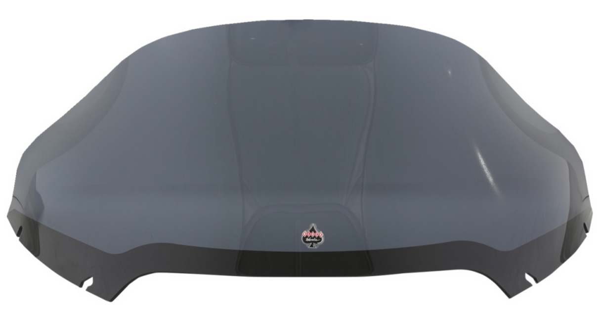 Klock Werks Pro-Touring Flare® Windshield 10" Dark Smoke - KWW-01-0622-DS For Harley Road Glide 2015-2025