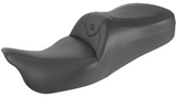 Saddlemen RoadSofa™ Seat For Trikes Without Backrest Black With Black Stitching - 808-07B-187T For Harley Touring 2008-2025