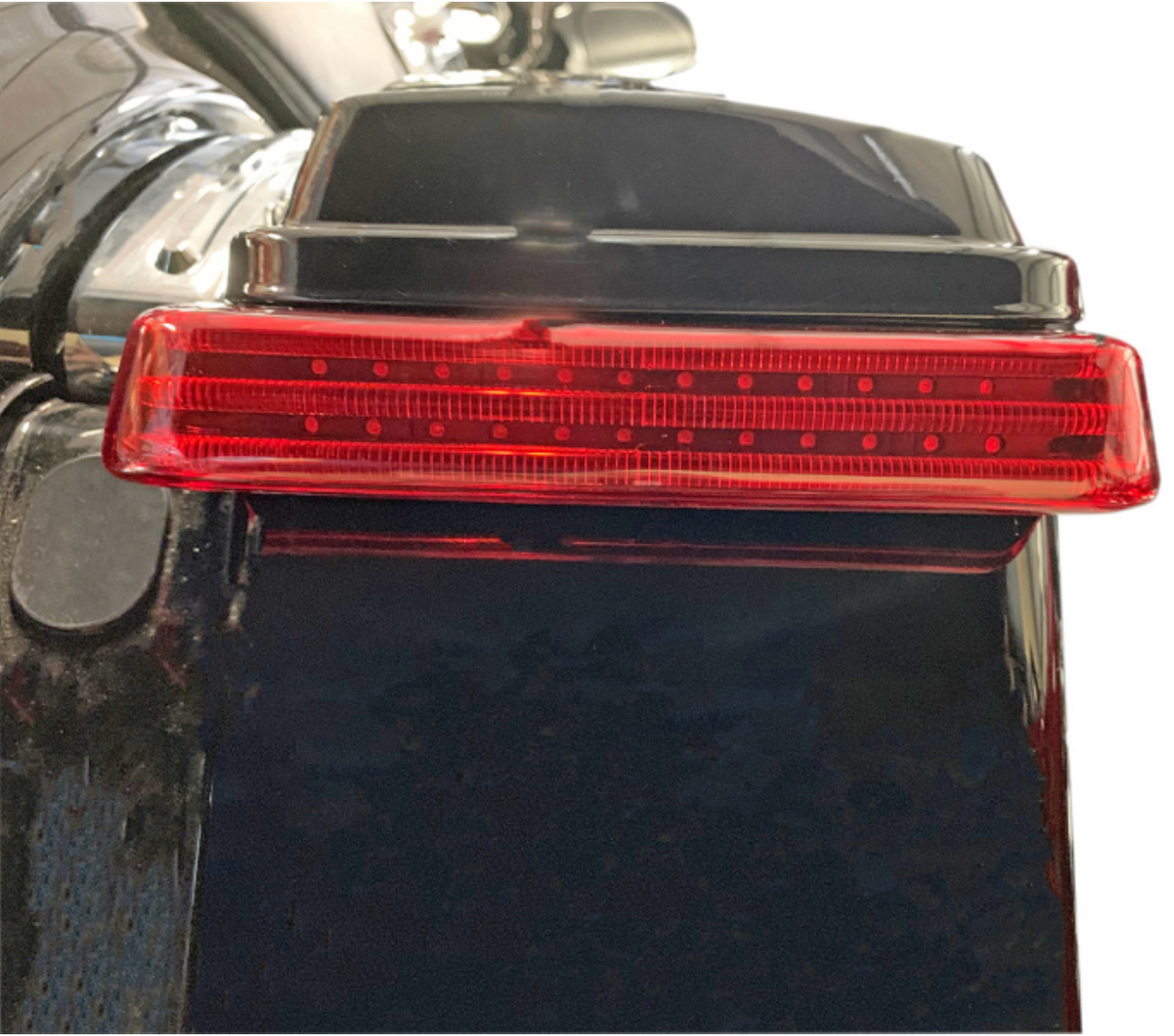 CUSTOM DYNAMICS 2040-2567 PB-SBSEQ-BCM-BR ProBEAM LED Sequential BAGZ Saddlebag LED Lights - Sequential - Black/Red