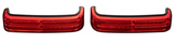 CUSTOM DYNAMICS 2040-2567 PB-SBSEQ-BCM-BR ProBEAM LED Sequential BAGZ Saddlebag LED Lights - Sequential - Black/Red