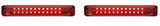 CUSTOM DYNAMICS 2040-2567 PB-SBSEQ-BCM-BR ProBEAM LED Sequential BAGZ Saddlebag LED Lights - Sequential - Black/Red