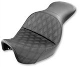 SADDLEMEN 0803-0554 806-04-029LS Explorer Seat - Lattice Stitched - Dyna