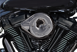 S&S Cycle Stealth Teardrop Air Cleaner Kit M8 Lava Chrome - 170-0781 For Harley Motorcycles 2017-2025