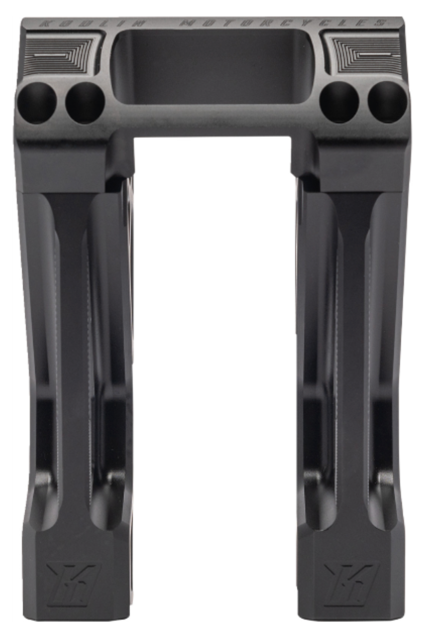 Kodlin USA Fastback Risers 6" Black - K55123 For Harley Softail 2018-2024