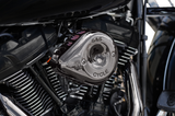 S&S Cycle Stealth Teardrop Air Cleaner Kit M8 Lava Chrome - 170-0782 For Harley Motorcycles 2017-2023