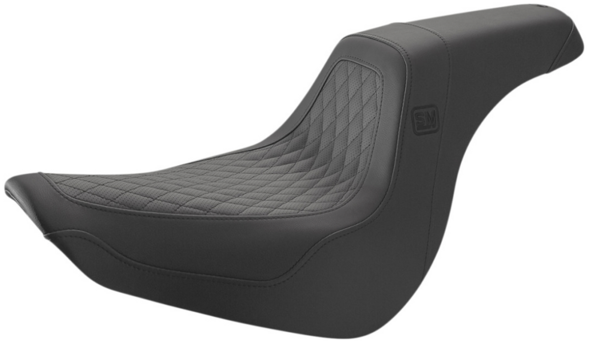 Saddlemen Speed Merchant Pro Series Seat Black - SM81829DB For Harley Softail 2018-2025