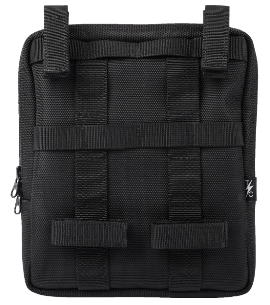 THRASHIN SUPPLY CO. 3510-0180 THB-0020 Slim Handlebar Bag - Black